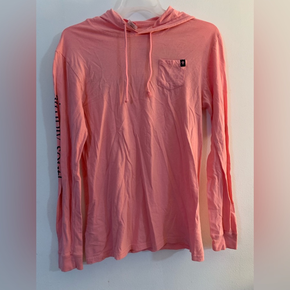Simply Southern M pink long sleeve
